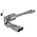 MBRP 2019+ Chevrolet Silverado 1500 4.5L/5.3L Pre-Axle Dual Side Exit w/ 4in OD Tip- T304