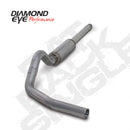 Diamond Eye KIT 4in Catback Single AL: 94-97 FORD 7.3L F250/F350 PWRSTROKE