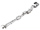 AWE Tuning 16-22 Toyota Tacoma 0FG Cat-Back Exhaust w/ BashGuard - Dual Diamond Black Tips
