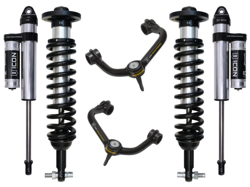 ICON 2015+ Ford F-150 2WD 0-3in Stage 3 Suspension System w/Tubular Uca