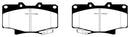 EBC 96-97 Lexus LX450 4.5 Greenstuff Front Brake Pads