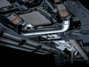 AWE Tuning 4th Gen GM 1500 6.2L 0FG Cat-Back Split Rear Exit (w/ Bumper Cutouts) - Quad Chrome Tips