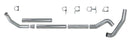 Diamond Eye KIT 5in Turbo Back SGL MFLR RPLCMENT PIPE AL: 94-02 DODGE CUMMINS 5.9L W/ RP