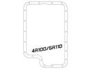 aFe Transmission Pan (Black); Ford Diesel Trucks 03-10 V8-6.0/6.4L (td)