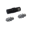 Snow Performance High Flow 7PSI Crack Pressure Check Valve Quick-Connect Fittings (1/4in Tubing)