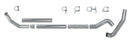 Diamond Eye KIT 5in Turbo Back SGL MFLR RPLCMENT PIPE AL: 94-02 DODGE CUMMINS 5.9L W/ RP